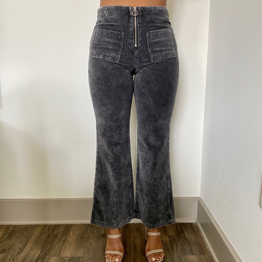 Corduroy Grey Pants